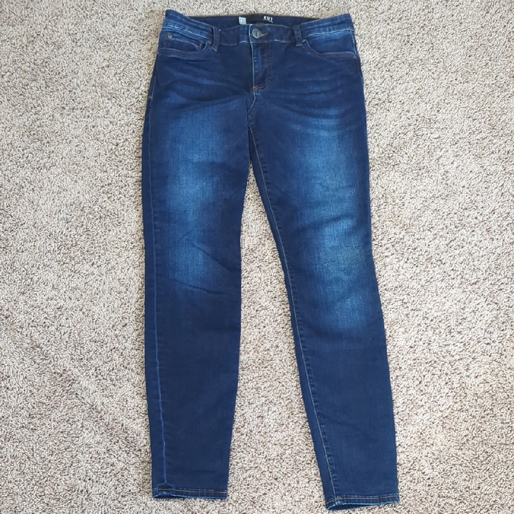 Kut from the Kloth Dark Blue Skinny Jeans